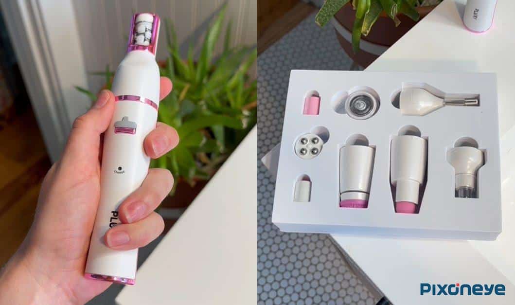 Pluxy epil pro 3. 0 review : my handson verdict Charging connection on the pluxy epil pro 3. 0